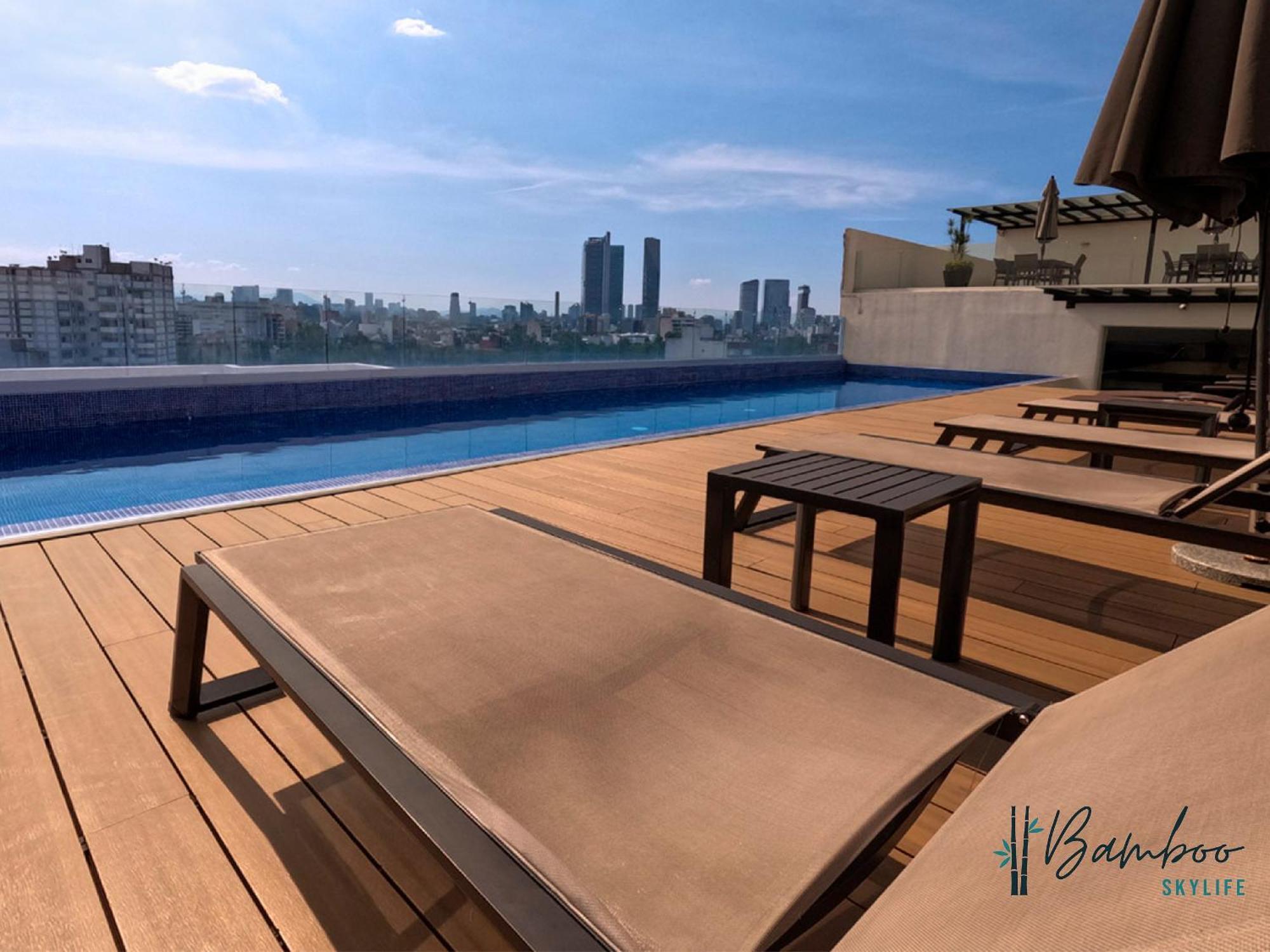 Amazing City Views Condesa Roma By Bamboo Skylife 墨西哥城 外观 照片