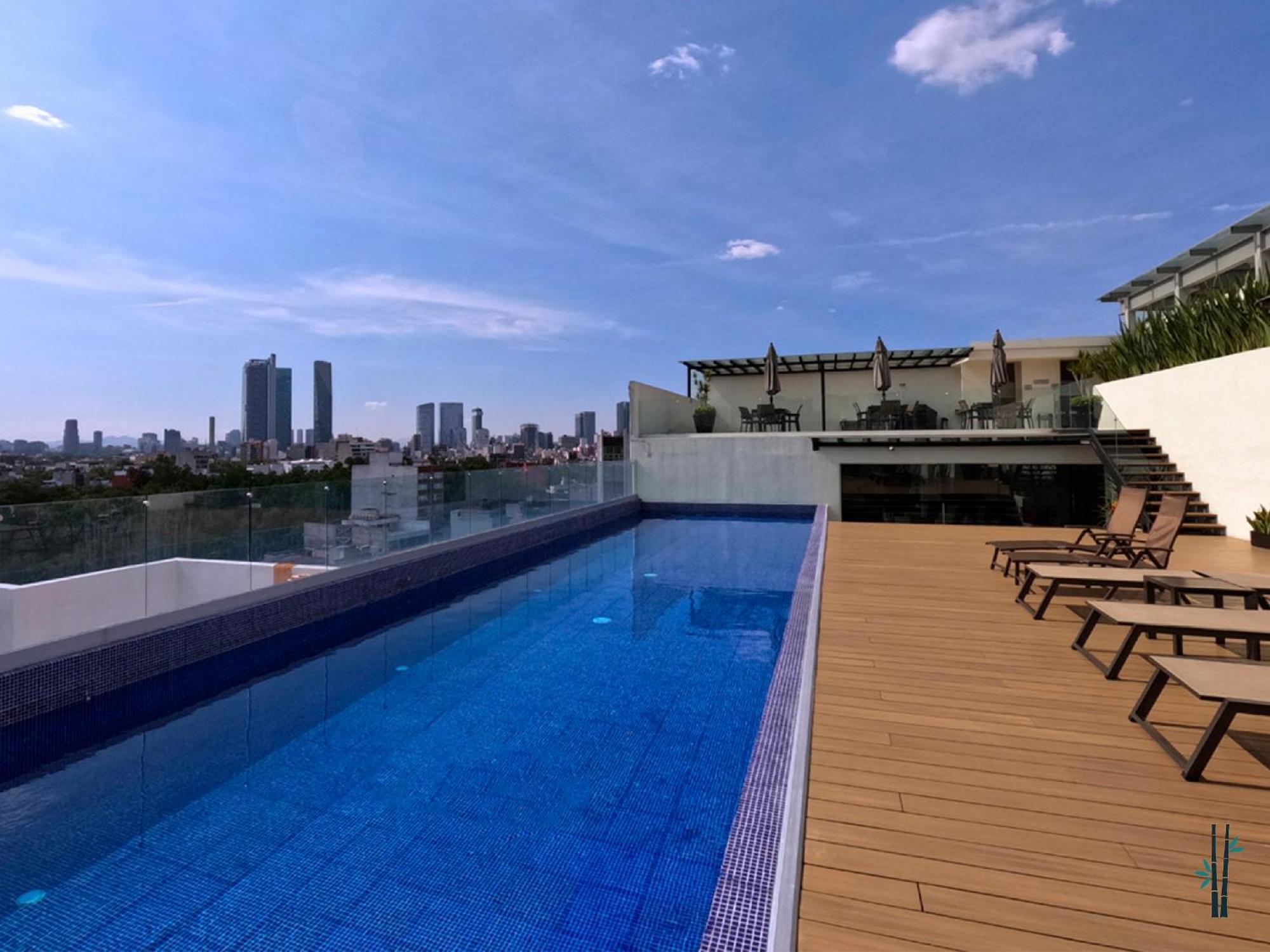 Amazing City Views Condesa Roma By Bamboo Skylife 墨西哥城 外观 照片