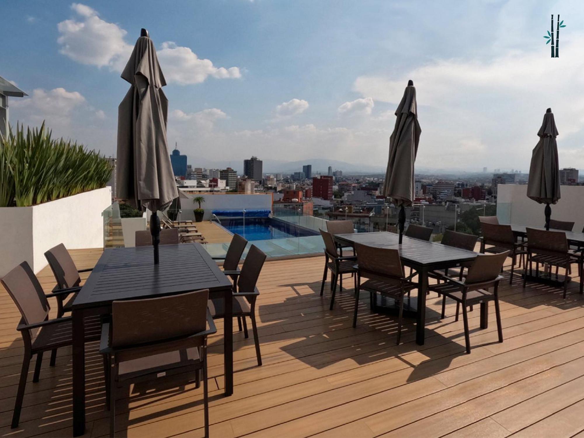 Amazing City Views Condesa Roma By Bamboo Skylife 墨西哥城 外观 照片